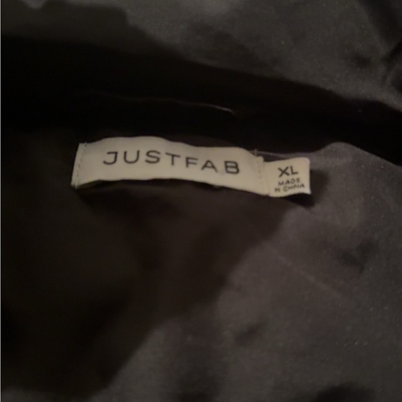 JustFab Elegant Black Outerwear - Picture 1 of 2